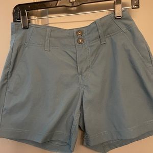 Prana hiking shorts. Size 2.  Worn twice. Like new.